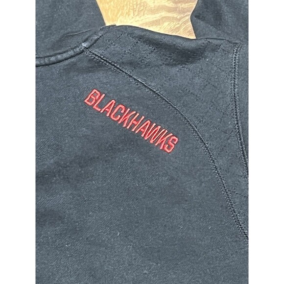 NHL Fanatics Adult S Chicago Blackhawks Full Zip Long Sleeve Blk Hoodie Knit @F1 - Picture 5 of 7